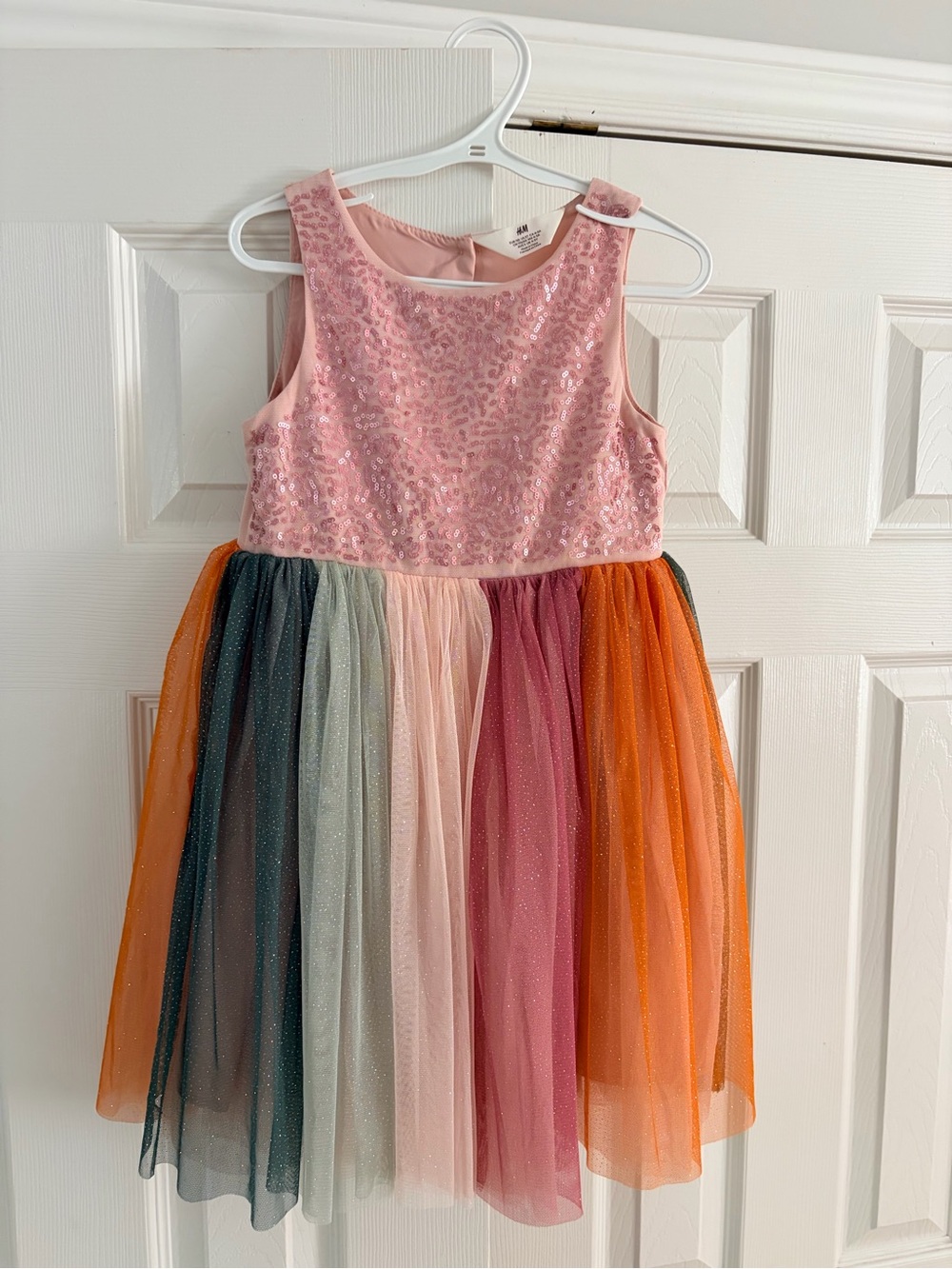 H & M girls 4-5 Multicolor Dress